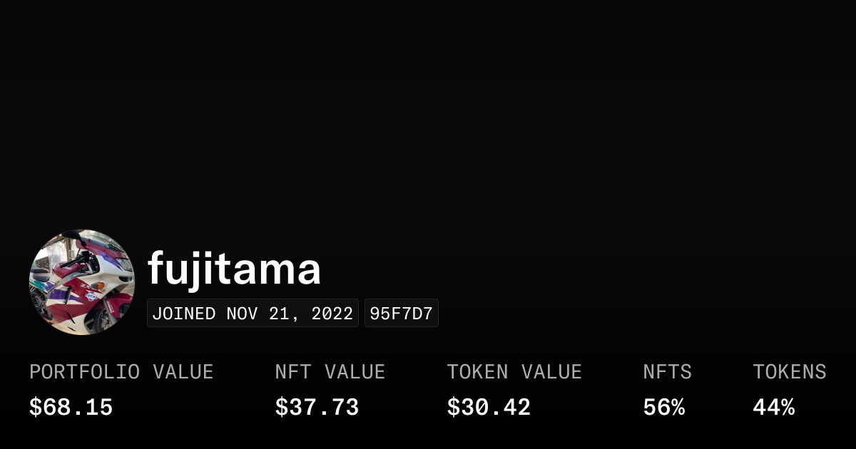 fujitama - Profile | OpenSea