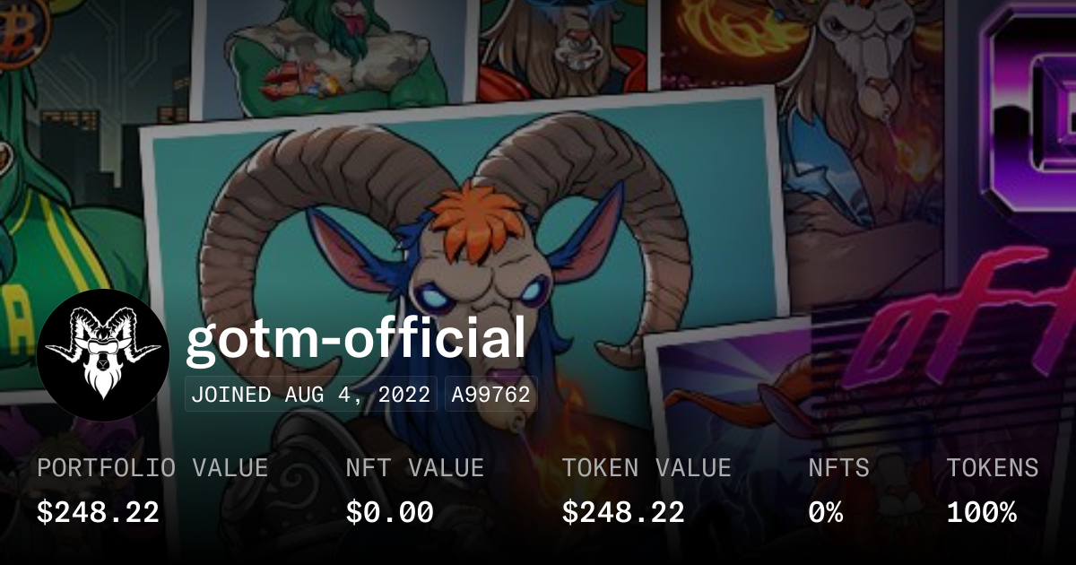 gotm-official - Profile | OpenSea