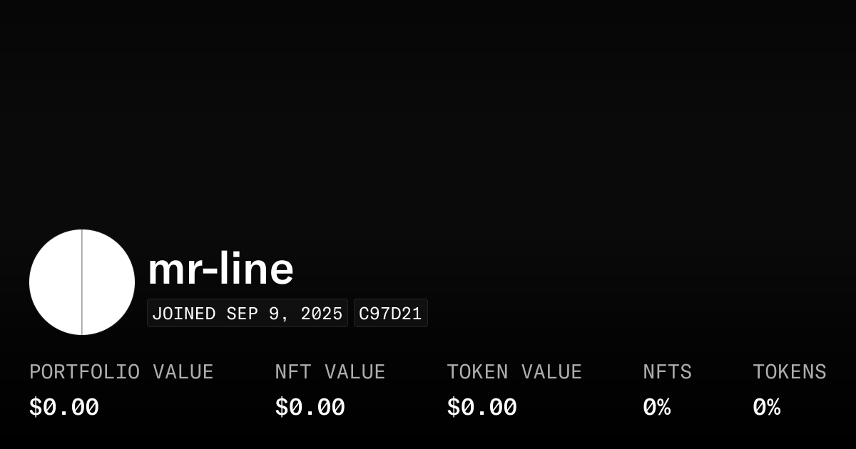 mr-line - Profile | OpenSea