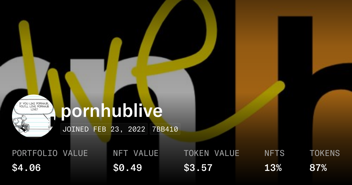 pornhublive - Profile | OpenSea